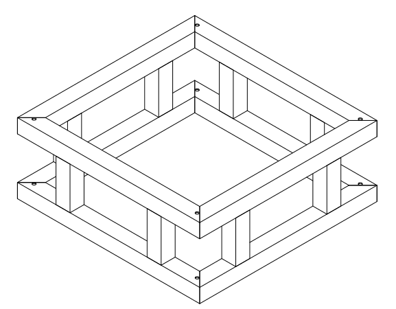 ドローンドック架台